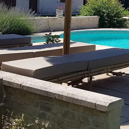 Maison Confortable + Piscine 펜션 Bussac-Foret